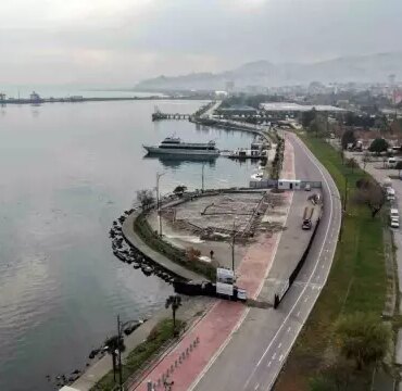 Samsun Büyükşehir'den liman içine balık restoranı