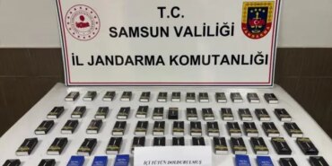 Samsun'da 1220 Doldurulmuş Makaron Ele Geçirildi