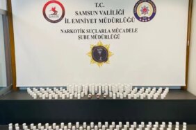 Samsun'da 14 Bin Sentetik Hap Ele Geçirildi