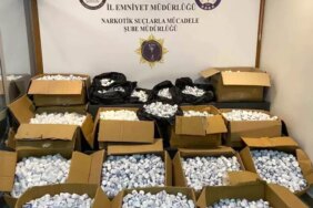 Samsun'da 350 Bin Uyuşturucu Hap Ele Geçirildi