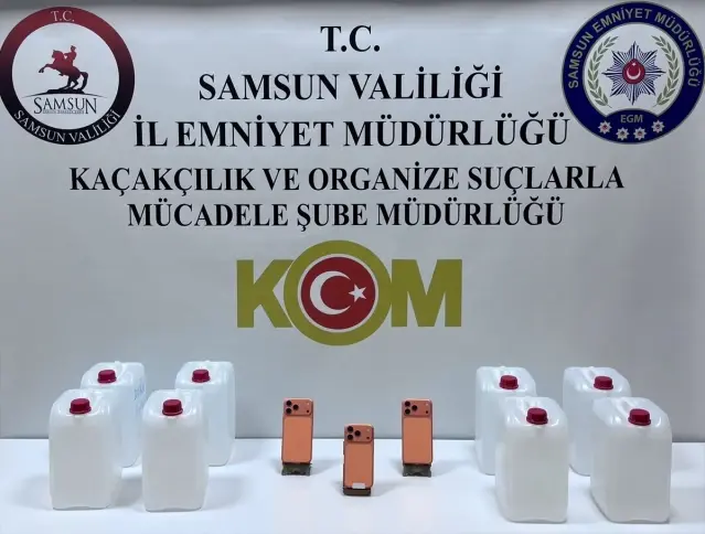 Samsun'da Kaçakcılık Operasyonu: 2 Gözaltı