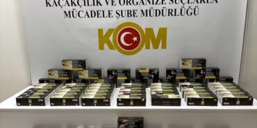 Samsun'da Kaçakçılık Operasyonu: 886 Bin Makaron Ele Geçirildi