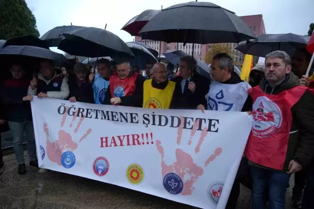 Samsun'da Öğretmene Şiddet Olayına Tepki