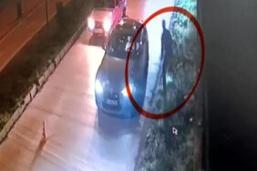 Samsun'da Polise Çarpan Araç Kazası