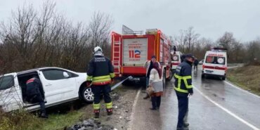 Samsun'da Trafik Kazası: İki Yaralı