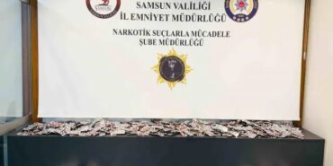 Samsun'da Uyuşturucu Operasyonu: 10 Bin Hap Ele Geçirildi