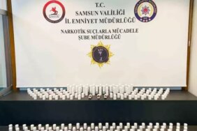 Samsun'da Uyuşturucu Operasyonu: 14 Bin 100 Sentetik Ecza Ele Geçirildi