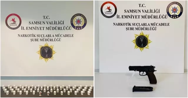 Samsun'da Uyuşturucu Operasyonu: 3 Gözaltı