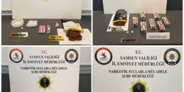 Samsun'da Uyuşturucu Operasyonu: 9 Gözaltı