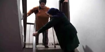 Samsun'da engelli kadının zorluklarla imtihanı