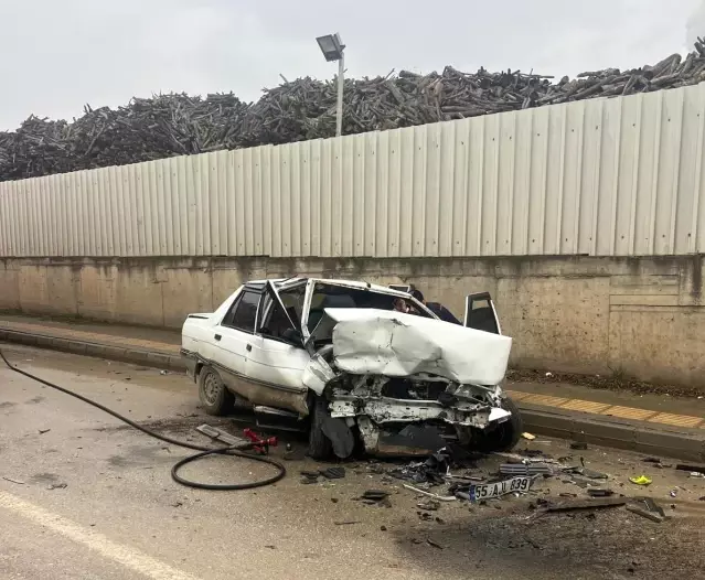 Samsun'da zincirleme kaza: 3 yaralı