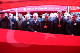 Uyuşturucu operasyonunda şehit olan polis memuru Samsun'da son yolculuğuna uğurlandı