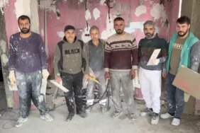 Yangın Korkusu: Evinin Onarımı Başladı