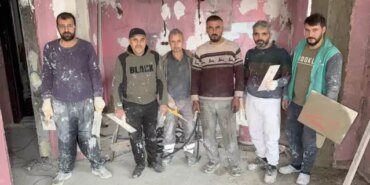 Yangın Korkusu: Evinin Onarımı Başladı