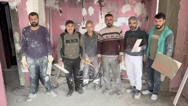 Yangın Korkusu: Evinin Onarımı Başladı