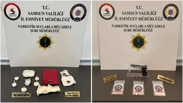 Samsun'da Uyuşturucu Operasyonu: 4 Gözaltı