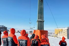 AFAD'dan Çığ ve Telesiyej Tatbikatı