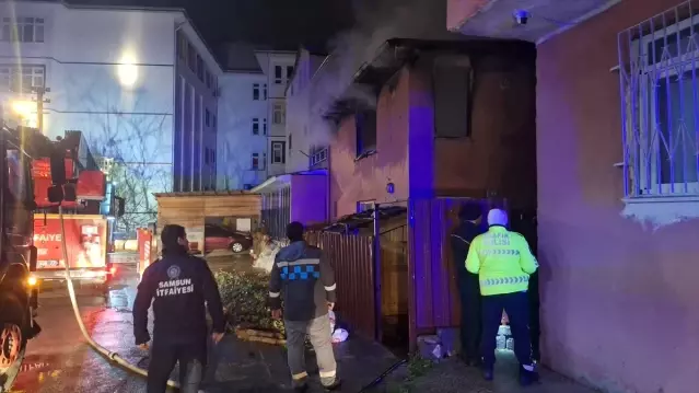 Bafra'da Yangın Paniği - Son Dakika