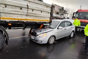 Bafra'da Yolcu Otobüsü Kazası - Son Dakika