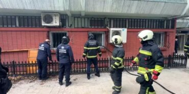 Cuma namazı öncesinde cami çarşısında yangın paniği