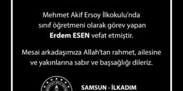 Erdem Esen Hayatını Kaybetti - Son Dakika