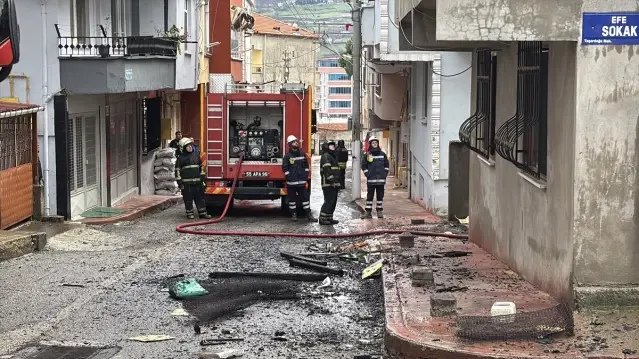 İlkadım'da Çatı Yangını