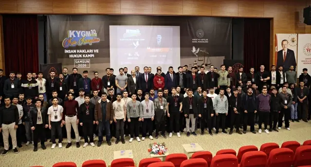 İnsan Hakları ve Hukuk Kampı Samsun'da Başladı