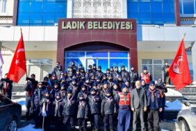 İzciler Ladik'te Kış Kampı Yaptı