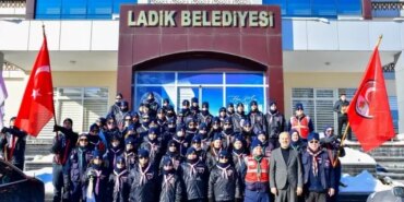 İzciler Ladik'te Kış Kampı Yaptı