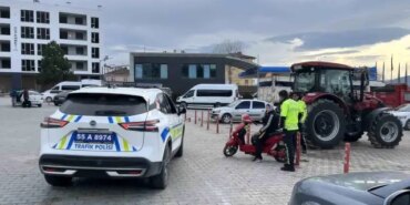 Kavak'ta Elektrikli Bisiklet Denetimi - Son Dakika