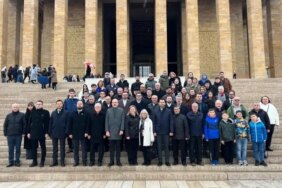 Mübadil Torunları Anıtkabir'i Ziyaret Etti