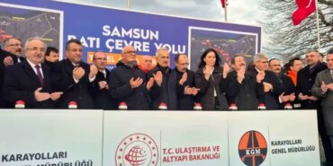 Samsun Batı Çevre Yolu'nun Temeli Atıldı
