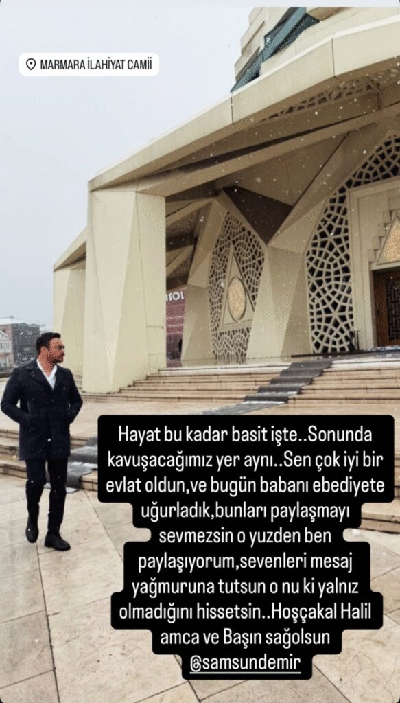 Samsun Demir'in acı gününde ünlü isimler yalnız bırakmadı