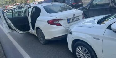 Samsun'da 3 Araçlı Trafik Kazası