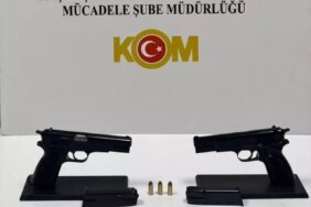 Samsun'da Araçta Silah ve Mühimmat Ele Geçirildi