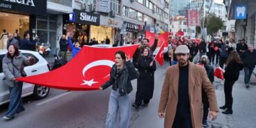 Samsun'da Bayrağa Saygı Yürüyüşü - Son Dakika