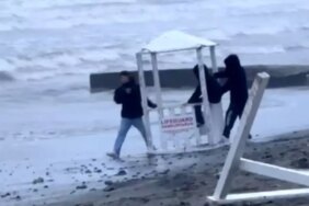 Samsun'da Cankurtaran Kulübesine Saldırı - Son Dakika