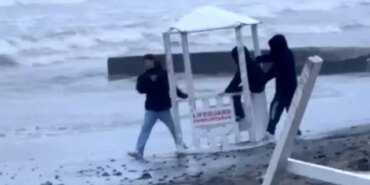 Samsun'da Cankurtaran Kulübesine Saldırı - Son Dakika