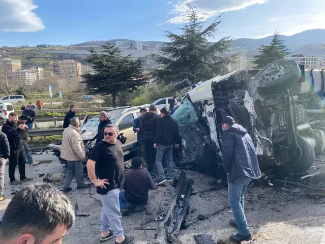 Samsun'da Feci Kaza: 1 Ölü, 3 Yaralı