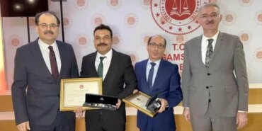 Samsun'da HSK'dan Adalet Başarı Belgesi Töreni