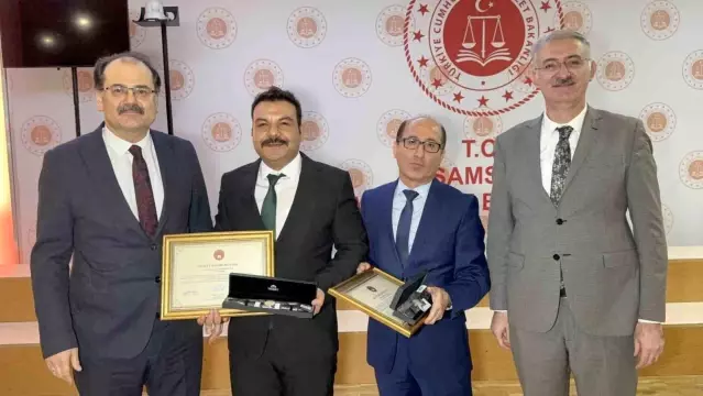 Samsun'da HSK'dan Adalet Başarı Belgesi Töreni