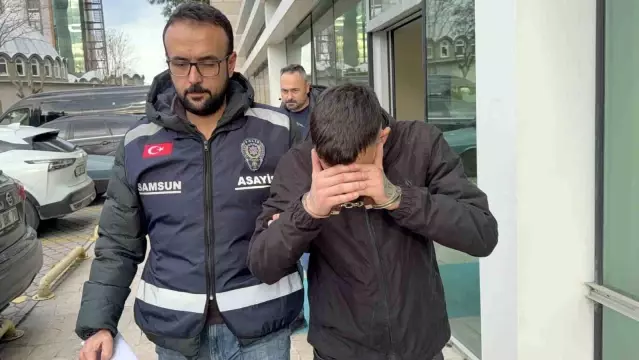 Samsun'da Hırsızlık Olayı: Şahıs Tutuklandı