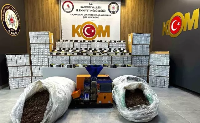 Samsun'da Kaçakçılık Operasyonu - Son Dakika