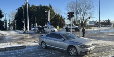 Samsun'da Kar ve Buzlanma Trafik Kazalarına Neden Oldu