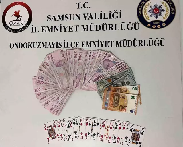 Samsun'da Kumar Denetimi: 5 Kişi Yakalandı