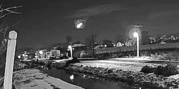 Samsun'da Meteor Gökyüzünü Aydınlattı - Son Dakika