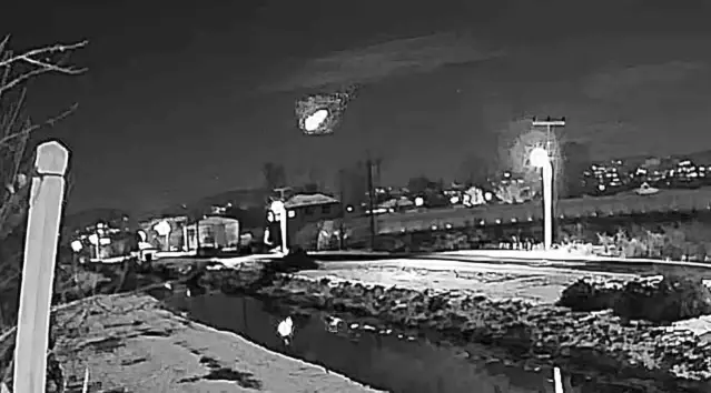 Samsun'da Meteor Gökyüzünü Aydınlattı - Son Dakika