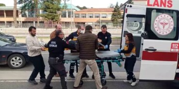 Samsun'da Motokurye Kaza Geçirdi - Son Dakika