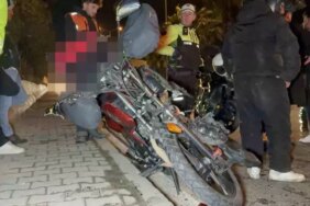 Samsun'da Motosiklet Kazası: 1 Yaralı