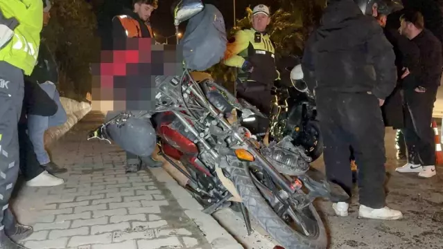 Samsun'da Motosiklet Kazası: 1 Yaralı